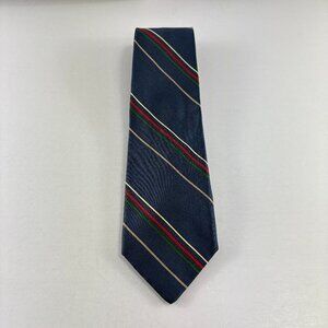 Kupperheimer Navy Blue / Multi Striped Men's Tie 3" x 60" Vintage